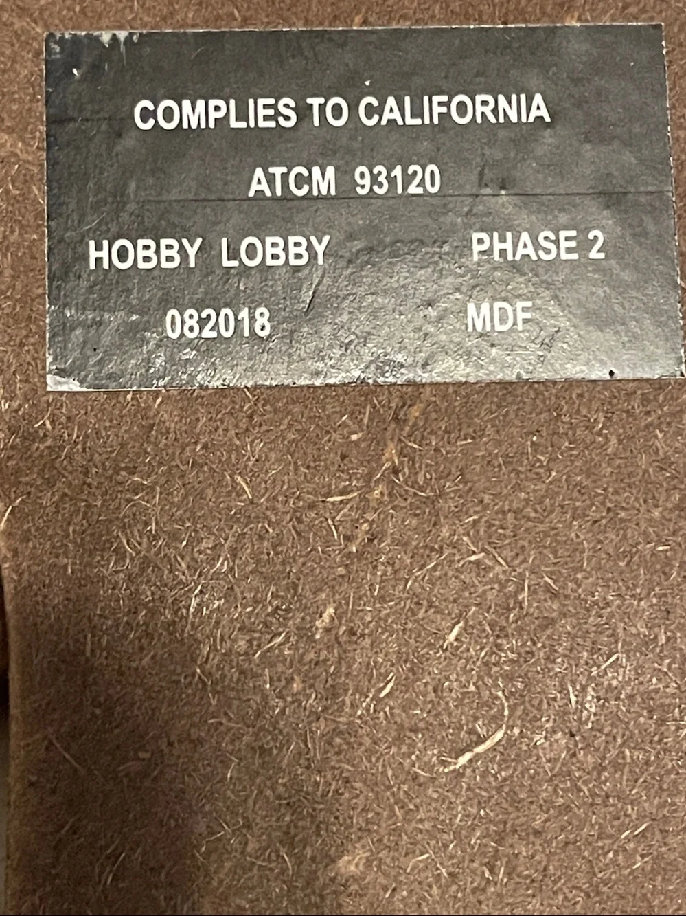 Hobby Lobby Brown Wooden Bison Wall Decor